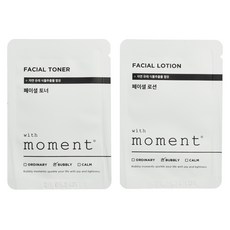 일회용 스킨50개+로션50개 여행용 휴대용 위드모먼트, 100개