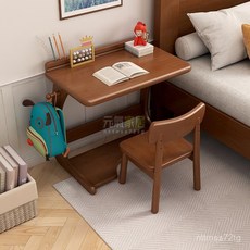 幼兒園全實木兒童學習桌椅：安全圓角設計，環保無毒，寶寶成長好夥伴, 白色,0.6米單桌+椅子  YF9160#