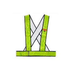 신호수조끼 MR-405 안전조끼 X반도 형광띠 형광안전조끼 엑스반도, 색상:0／0