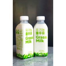 논지엠 유기농 풀우유 Grass Milk 700ml 2병, 2개