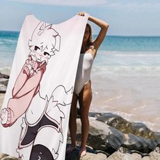 프린트 비치 타월 등산 요가 해변 수영 달리기 흡 수건