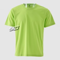 【SEJ 台灣製造】吸濕速乾透氣大尺寸圓領短袖排汗素T 運動健身 上衣 團體服