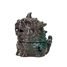 陶瓷麒麟香爐 擺件 手工藝品, 1個