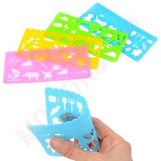 모양 자 모형 도형 구부러지는자 휘어지는자 말랑자 종합도형자 캐릭터자