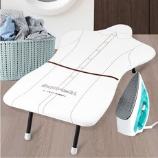 좌식 다리미판 미니 다림질판 다리미대 접이식 화이트 다림판, 팡팡다리미판