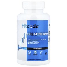 핏코드 크레아틴 Creatine1000 헬스 스포츠 캡슐 60정