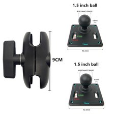Ram 마운트용 의료 기기 이중 소켓 있는 75x75VESA 플레이트, 01 9cm arm kit, 1개