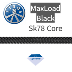 독일 리로스 MaxLoad Black 6미리 촬영 극장용 로프 다이니마 SK78