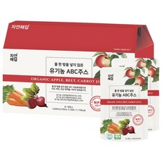 자연해답 유기농 ABC쥬스 사과 당근 비트 NFC 착즙 원액, 3L, 1개