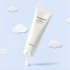 SAM'U PH Sensitive Cloud Peeling Gel 舒緩平衡雲朵去角質霜 溫和保濕, 1個