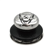 白毛猴樂器 LOXX E-SKULL-SLV 骷颅 安全背扣 吉他配件 吉他背帶, 1個