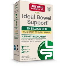 Jarrow FORMULAS 賈羅公式 Ideal Bowel Support益生菌素食膠囊, 30顆, 1盒
