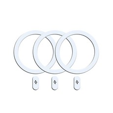 자기 접착 금속 플레이트 충전기에 시트 스티커 링에 1PCS 무선