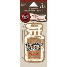 CARALL 吊掛式紙卡芳香劑 香片(3入組) 日本車用香氛，持久清新，多種香味選擇, 1個, 3318白金浴皂