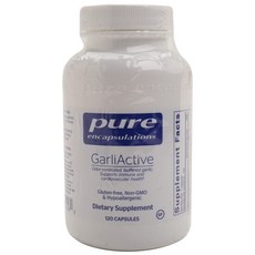 Pure Encapsulations GarliActive 大蒜素膠囊, 120顆, 1罐