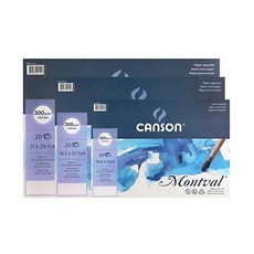 캔손 몽발 수채패드 300G 낱장팩 미술용품 A4 JS A4JS