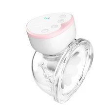 모유 수유용 웨어러블 핸드 프리 전기 펌프 4 가지 모드 12 가지 흡입 레벨 저소음 180ml 우유 수집기, 02 1PCS MY-380