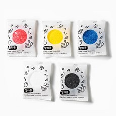 돌봄교실 만들기재료 색점토 칼라폼 클레이 10g 5색 손근육 남자아이 어린이집