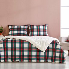 모던하우스 소프트워싱 극세사 차렵이불 퀸 메리체크 CV0225236