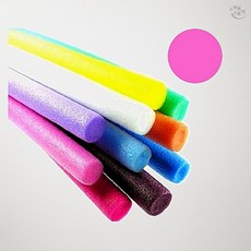 SCS 백업 폼폼이 수수깡 2cm 분홍 1개입 미술 공예 DIY 만들기 공작 놀이 재료 창작도구