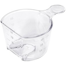 OXO 팝 컨테이너 라이스 컵 클리어 (10.7cm), 1개