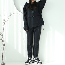 SOON2DLE 女款半拉鍊式刷絨長袖連帽T恤