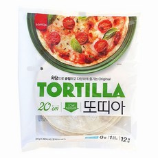 삼립 냉동 또띠아8호 (지름20cm), 4개, 504g