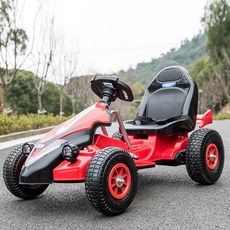 제프노 고카트 전동카트 고카트키트 고카트트레일러, 레드 공기압, 1개, 리모컨 포함 12V 4.5A 배터리
