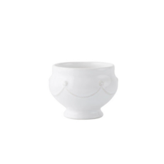 줄리스카 베리&뜨레드 푸티드 스프 볼 (Berry & Thread Whitewash Footed Soup Bowl), 1개, 화이트