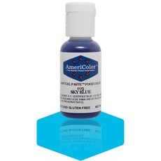 아메리컬러 소프트 젤 페이스트 식용 색소 0.75-온스 스카이 블루 Americolor Soft Gel Paste Food Color .75-Ounce Sky Blue, 1개