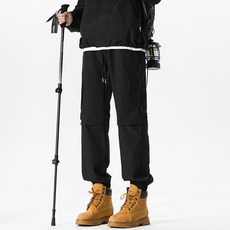 戶外登山長褲 - 秋冬防風防潑水保暖束腳工作褲 刷毛工裝機能長褲 情侶加厚運動雪褲 衝鋒褲 (台灣出貨)