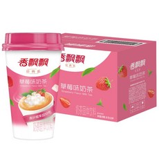 밀크티 6종 30컵 여러가지맛 편리한 타먹는 밀크티가루 밀크티분말 믹스 중국 홍차음료, 딸기맛, 1개입