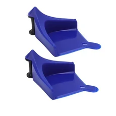 다용도 세차 도구 타이어 블로커 안티 와인더 와이어 와인더 세차용 유니버설 자동차 휠 호스 가이드 호스, 03 blue-2pcs