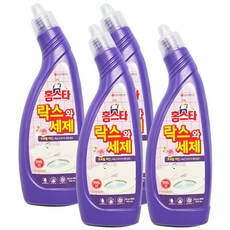 홈스타 락스와 세제 후로랄파인, 750ml, 4개