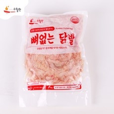 수월한 뼈없는닭발(무뼈닭발) 1kg, 1개