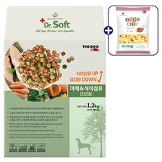 닥터소프트 야채 식이섬유 저칼로리 강아지 다이어트 사료 로우펫 + 올리고칩 증정, 1.2kg, 1개, 닭+야채