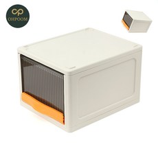 [픽앤] 의류정리함 다용도리빙박스 옷정리함 서랍형 리빙박스 16.5L 오렌지