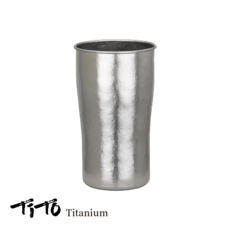 티토 티타늄 단층 캠핑 음료컵 300ml, 1개, 실버