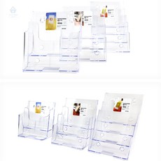 다소니디자인 팜플렛 꽂이 A5 카다로그꽂이, 2단