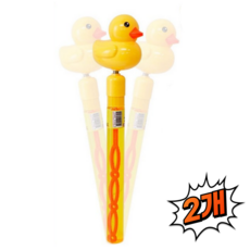 쥬크박스 3000 아이러브덕비누방울(오리비누방울)(12개묶음)[ 비누방울 버블건, 2개