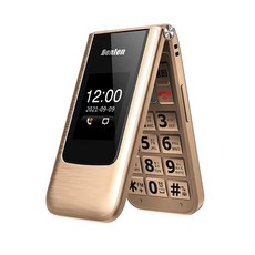 Benten F62 4G VOLTE 摺疊老人機 內外雙螢幕 大字體大按鍵 Type-C充電