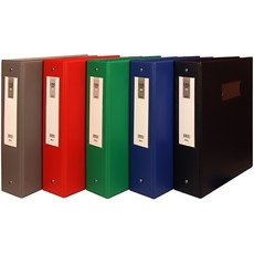 A4 고주파3공링바인더 (명찰/O링/7cm) 203N, 녹색