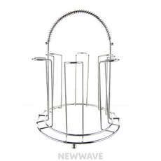LQ 스텐 6구 컵거치대 클로브 컵꽂이
