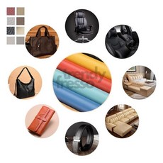 가구보수 가죽스티커 소파 리폼 가죽테이프 의자 수선패치, 브라운, 1개