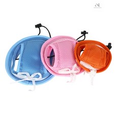 애나투 강아지여름모자 펫선캡 애견햇빛차단 자외선방지 산책모자 강아지캡모자 애견악세사리 반려견햇빛가리개, L 블루