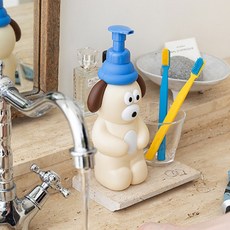 로마네 브런치 브라더 핸드워시 주방세제 버니&퍼피 디스펜서, 버니퍼피 디스펜서_퍼피, 1개