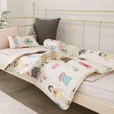 이블랑 어린이집 낮잠이불 풀세트, 인형놀이 베이지