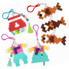 툭툭블럭 툭툭블럭 전통 키링 복주머니 한복 굴비 만들기, 1개