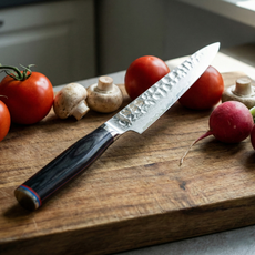 명인 조상진 운결도 다마스커스칼 67겹 주방칼 요리사 칼 키리츠케칼, 1개, 웨스턴핸들