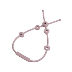 베베피오 유아용 아기 실리콘 멀티스트랩, 조개, 1개, 핑크